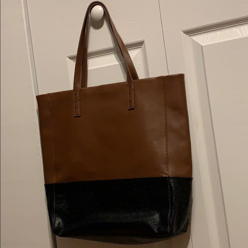 Brand New Black And Brown Bag